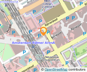 Bekijk kaart van Albert Heijn in Amsterdam Zuidoost