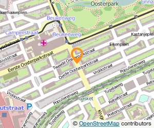 Bekijk kaart van Restaurant Bidou  in Amsterdam