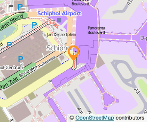 Bekijk kaart van Luchtverkeersleiding Nederland  in Schiphol