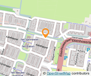 Bekijk kaart van RK basisschool het Spinnewiel  in Alphen aan den Rijn
