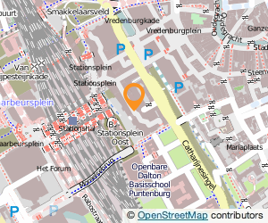 Bekijk kaart van Gasterij P.P.  in Utrecht