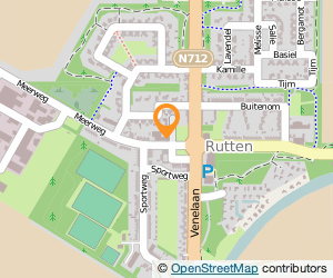 Bekijk kaart van Dijkstra-Post Beheer B.V.  in Rutten