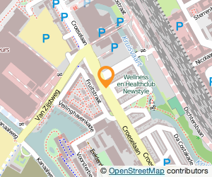 Bekijk kaart van Fietsenwinkel Croeselaan Go Fast in Utrecht