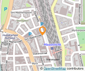 Bekijk kaart van La Bergère Apartments B.V.  in Maastricht
