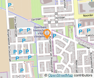 Bekijk kaart van Openbare Basisschool Villa Vlinderhof in Waalwijk