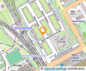 Bekijk kaart van Beek Administratieve Dienstverlening in Amsterdam Zuidoost