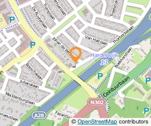 Bekijk kaart van Woonzorg & Outreachende Hulpverlening in Harderwijk