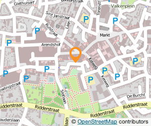 Bekijk kaart van Pool-Biljart-Café 't Hartje  in Oosterhout (Noord-Brabant)