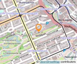 Bekijk kaart van Stayokay 'Amsterdam Vondelpark' in Amsterdam