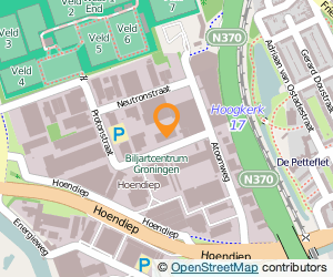 Bekijk kaart van CBR Examencentrum in Groningen