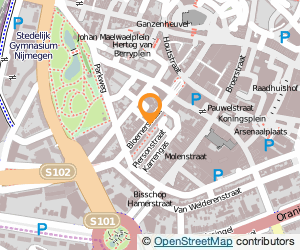 Bekijk kaart van Kapsalon Van Haaren  in Nijmegen