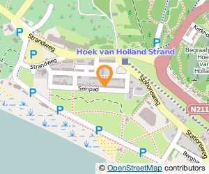 Bekijk kaart van Appartement Seinpad  in Hoek Van Holland