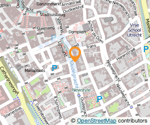 Bekijk kaart van Kinki Kappers in Utrecht