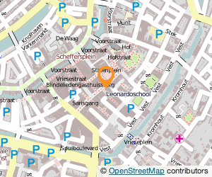 Bekijk kaart van Parfumerie Douglas in Dordrecht