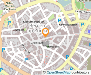 Bekijk kaart van Schoenenreus in Bergen op Zoom