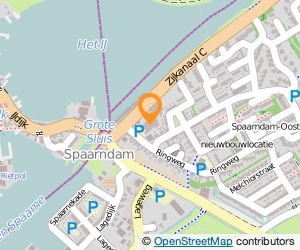 Bekijk kaart van De Bibliotheek Haarlem en omstreken in Spaarndam