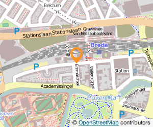 Bekijk kaart van locatie AC in Breda
