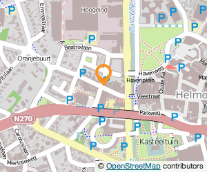 Bekijk kaart van Cafetaria La Venezia in Helmond