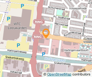 Bekijk kaart van Regiokantoor in Leeuwarden