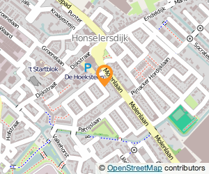 Bekijk kaart van Autorijschool de Dijk  in Honselersdijk