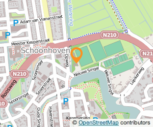 Bekijk kaart van Stichting Verenigingshuis De Zilverstad in Schoonhoven