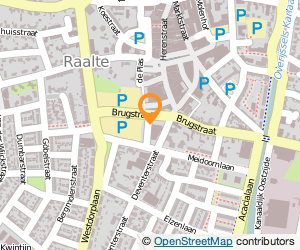 Bekijk kaart van Rabobank in Raalte