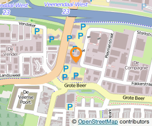 Bekijk kaart van Installatiebedrijf Hardeman B.V. in Veenendaal