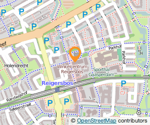 Bekijk kaart van Mark van der Horst  in Amsterdam Zuidoost