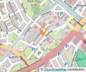 Bekijk kaart van Telecombinatie Oog in Al  in Utrecht