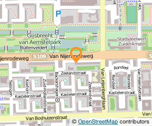 Bekijk kaart van Trimsalon Steve's Dogs Design  in Amsterdam