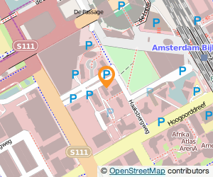 Bekijk kaart van Fontys Hogescholen in Amsterdam Zuidoost