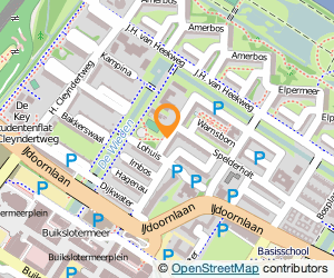 Bekijk kaart van Stichting Experimentele Werkplaats (E.W.P.) in Amsterdam