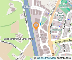 Bekijk kaart van Glasbedrijf R. van de Beek & Zn. in Barneveld