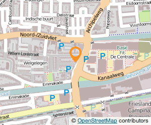 Bekijk kaart van Snackbar 'De Centrale'  in Leeuwarden