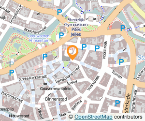 Bekijk kaart van Sylvia's Sneupwinkel in Leeuwarden