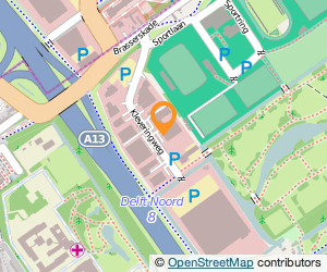 Bekijk kaart van Voetreflex en pedicurepraktijk Thecla in Delft