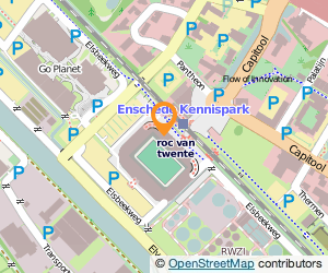 Bekijk kaart van De Twentse Cateringgroep Beheer B.V. in Enschede
