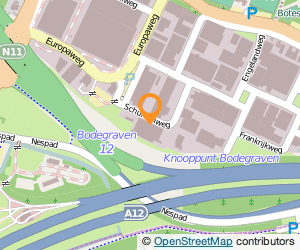 Bekijk kaart van Griffioen Wagenpark B.V.  in Bodegraven