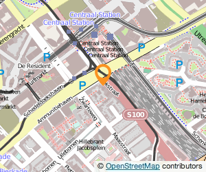 Bekijk kaart van Rijwielshop Centraal in Den Haag