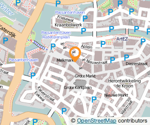 Bekijk kaart van Grieks Restaurant Nieuw Olympia in Zwolle