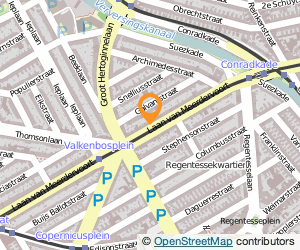 Bekijk kaart van Dierenartspraktijk Auwerda in Den Haag