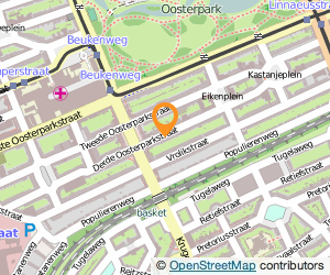 Bekijk kaart van Coffeeshop Los Angeles  in Amsterdam
