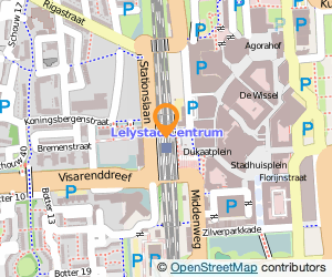 Bekijk kaart van Station in Lelystad
