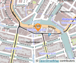Bekijk kaart van Kitchen & Bar Van Rijn B.V.  in Amsterdam