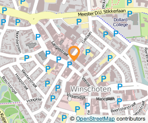 Bekijk kaart van Winschoten Specsavers B.V. in Winschoten