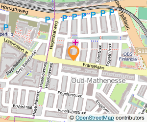 Bekijk kaart van Café Franselaan  in Rotterdam