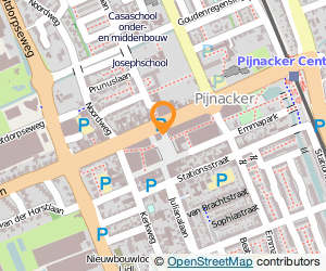 Bekijk kaart van Bij Ons ijs & chocolade in Pijnacker