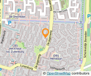 Bekijk kaart van Zonnestudio de Jagerweg  in Dordrecht