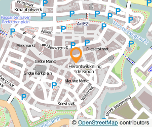 Bekijk kaart van Oldenhof Kookkado B.V.  in Zwolle