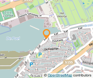 Bekijk kaart van Webshop de 4Voeter  in Zaandam